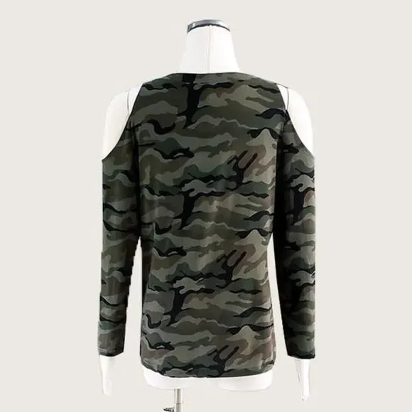 Leo Rosi Cold Shoulder Top - Picture 5 of 6